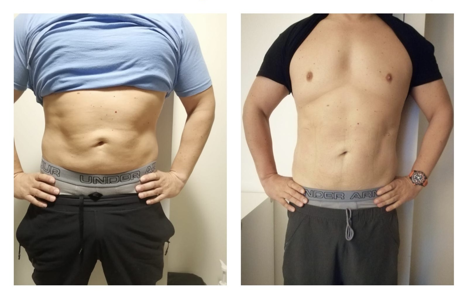 Before After